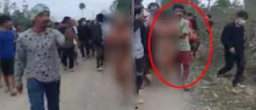 Outrage In India Over Video Of Manipur Women Paraded Naked