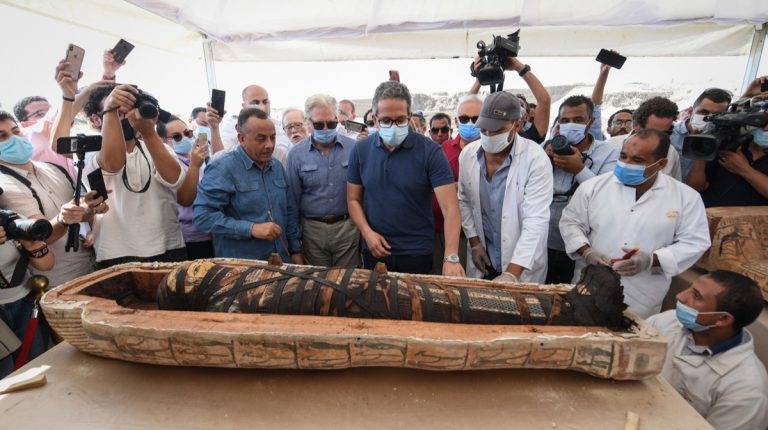 Egypt Unveils 59 Ancient Coffins In Major Archaeological Find Pressmediaofindia