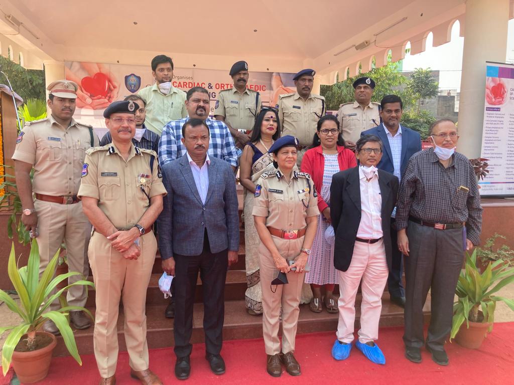 Hyderabad City Police Organized A Mega Health Camp - Pressmediaofindia