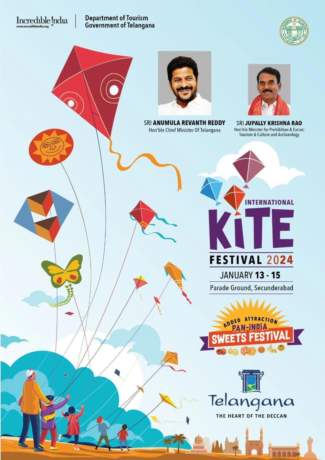 International Kite & Sweet Festival 2024. Pressmediaofindia