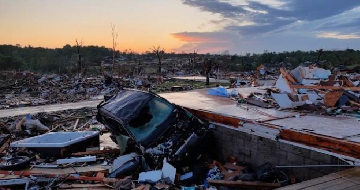 Dozens dead after tornadoes tear through US states - Pressmediaofindia