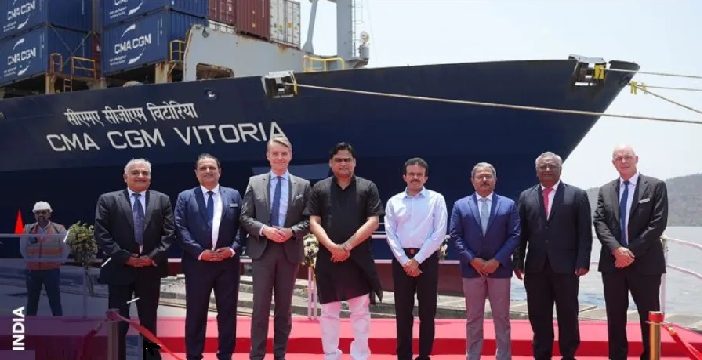 France’s CMA CGM places first vessel order in India - Pressmediaofindia